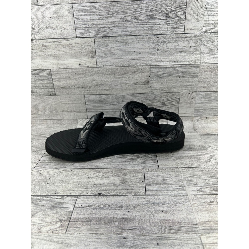 Teva Original Universal Sandals Black Geometric Strap Sport Outdoor Size 7 - Picture 4 of 10